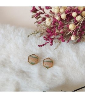 Puces d'oreilles hexagones...