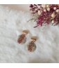 Boucles d'oreilles rondes...
