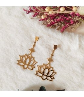 Boucles d'oreilles longues...