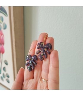 Créoles "Hisa" feuilles...