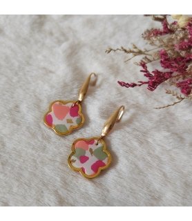 Boucles d'oreilles fleurs...