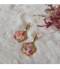 Boucles d'oreilles fleurs...