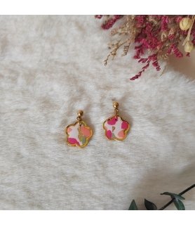 Boucles d'oreilles fleurs...