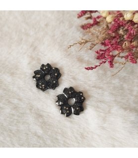 Créoles fleurs "Sakura"...